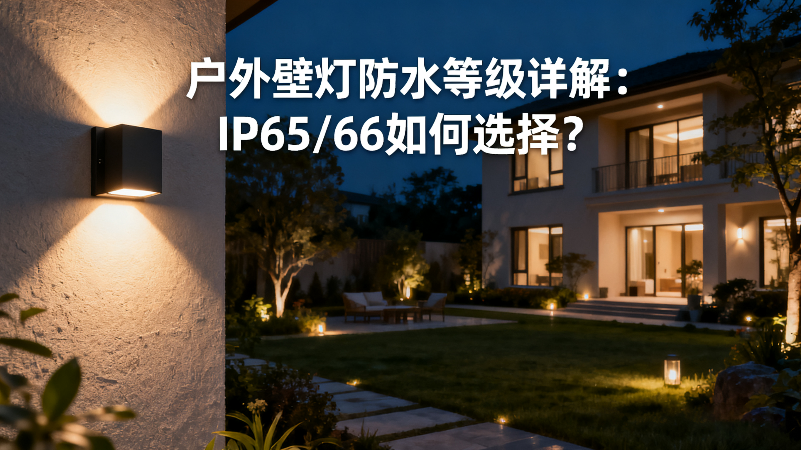 戶外壁燈防水等級詳解 封面圖
